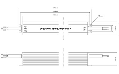 LVED PRO 350 48V