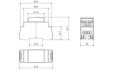 DALI RM CDM 30 10A 1CH